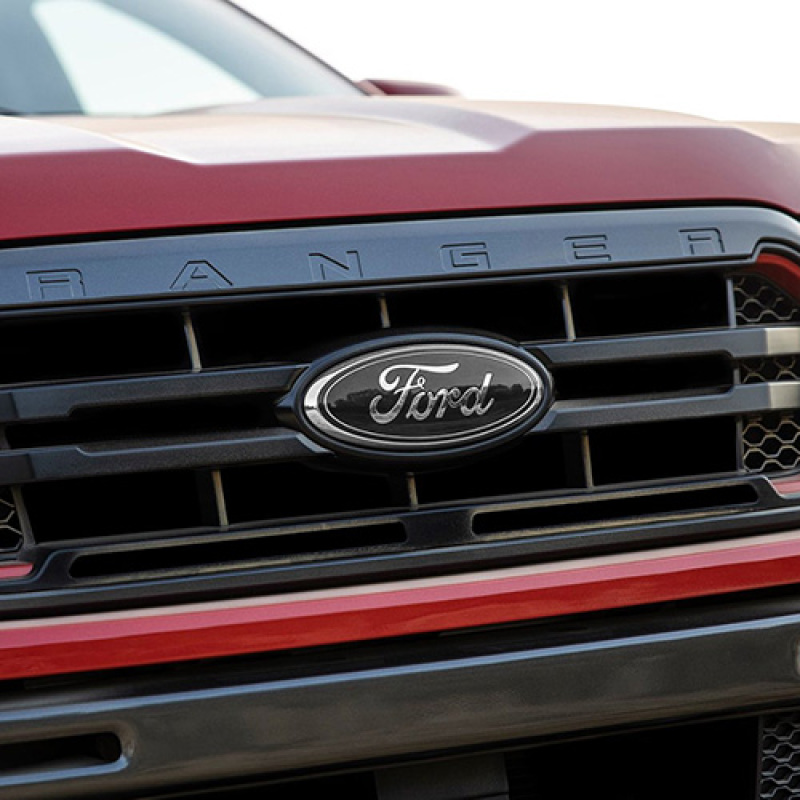 Ford Ranger Grille - Front - Ford Racing - Tremor Modified - Magnetic Gray - `19-`23